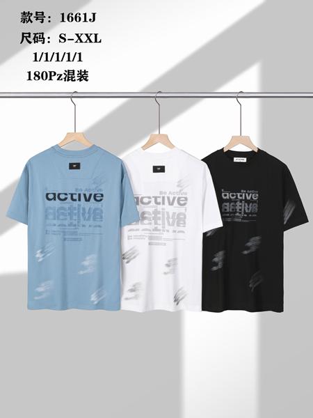 Футболка LiOpt (S-2XL) 1661J l.blue (лето)