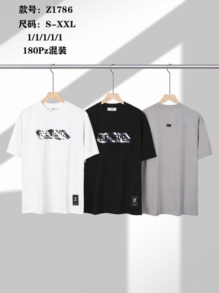 Футболка LiOpt (S-2XL) Z1786 grey (лето)