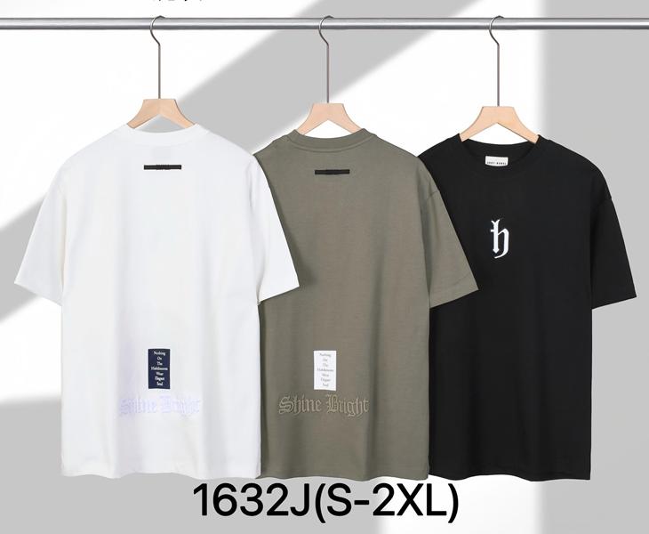 Футболка LiOpt (S-2XL) 1632J black (лето)