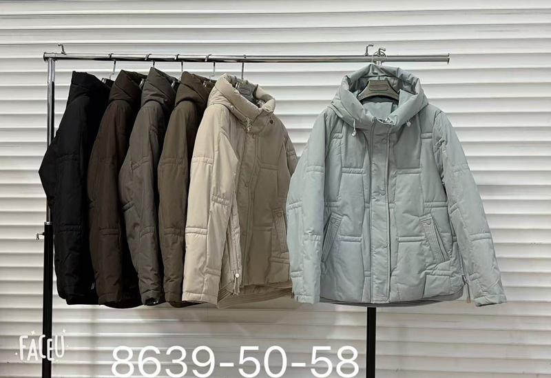 Куртка Oukali (50-58) 8639 khaki (деми)