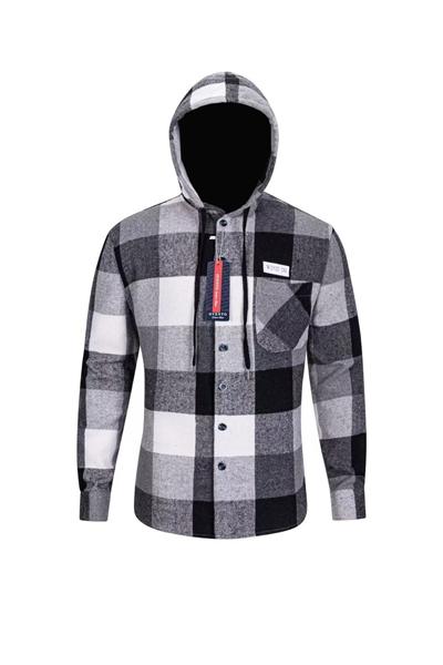 Рубашка Zalov (XL-5XL) ZW1200 black (деми)