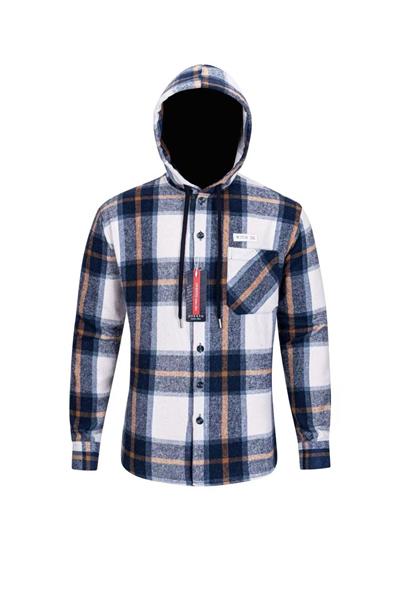 Рубашка Zalov (XL-5XL) ZW1202 navy (деми)