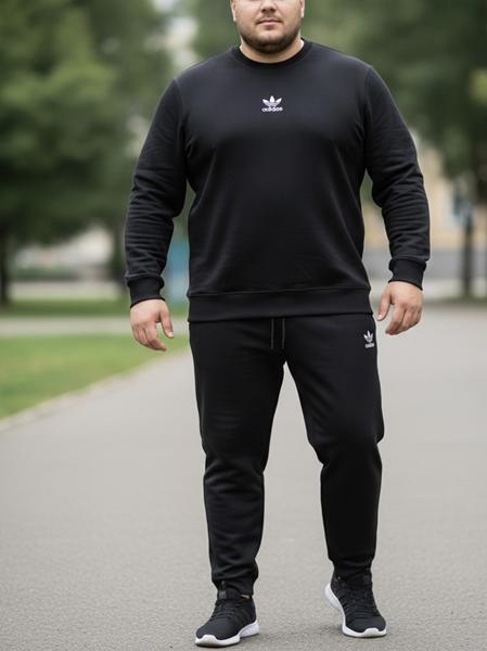 Костюм спорт Zalov (54-62) ZW1211 black (деми)