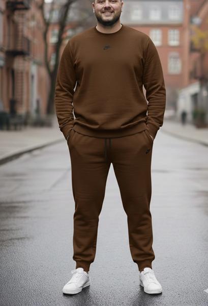 Костюм спорт Zalov (54-62) ZW1218 brown (деми)