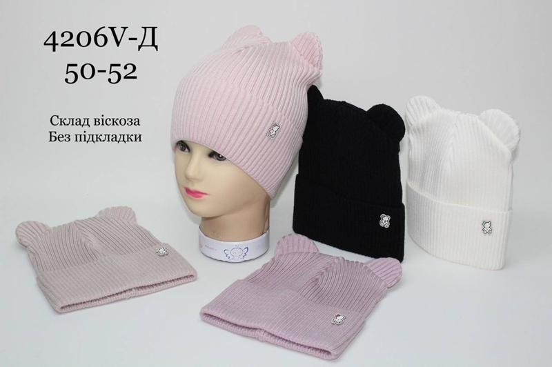 Шапка Candy (50-52) 4206V-D mix (деми)