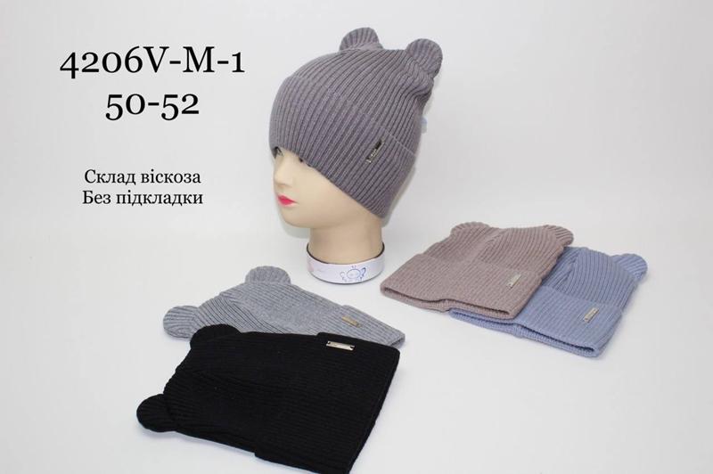 Шапка Candy (50-52) 4206V-M1 mix (деми)