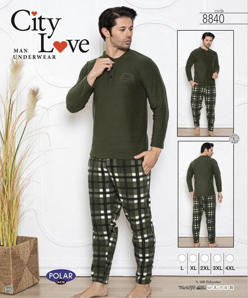 Пижама Romeo life (48-54) 8840 khaki (зима)