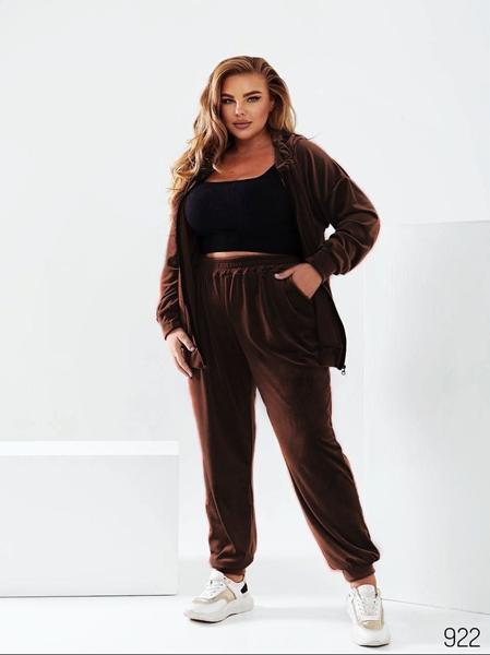 Костюм спорт Romeo life (60-66) 922 brown (деми)