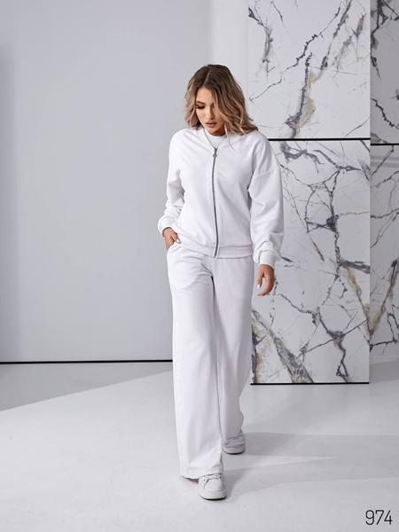 Костюм спорт Romeo life (40-54) 974 white (деми)