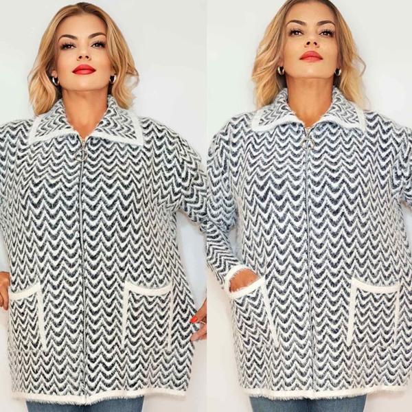 Кардиган Romeo life (56-60) RL1067 grey (зима)