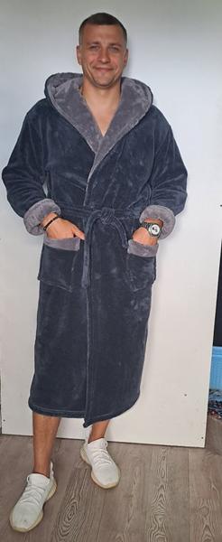 Халат Romeo life (50-60) RL953 d.grey (зима)