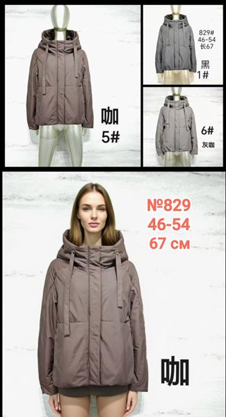 Куртка Monarlir (46-54) 829-5 chocolate (деми)