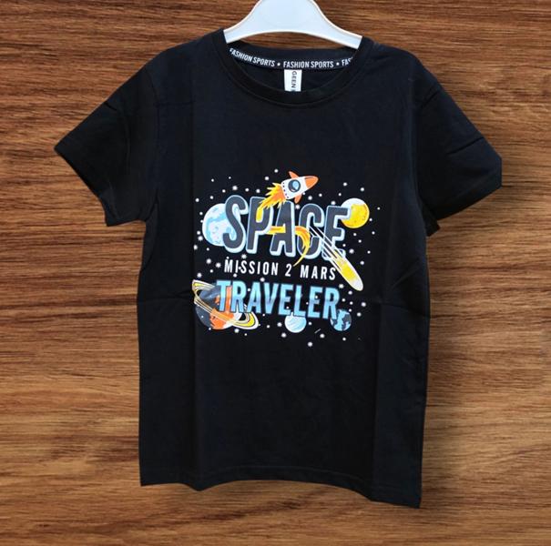 Футболка Sevim (3-7) SV1497 black (лето)