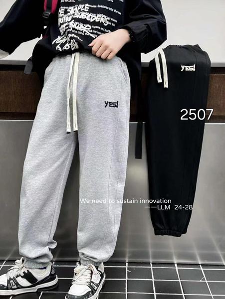 Штаны спорт Фунтик (6-10) 2507 black (деми)