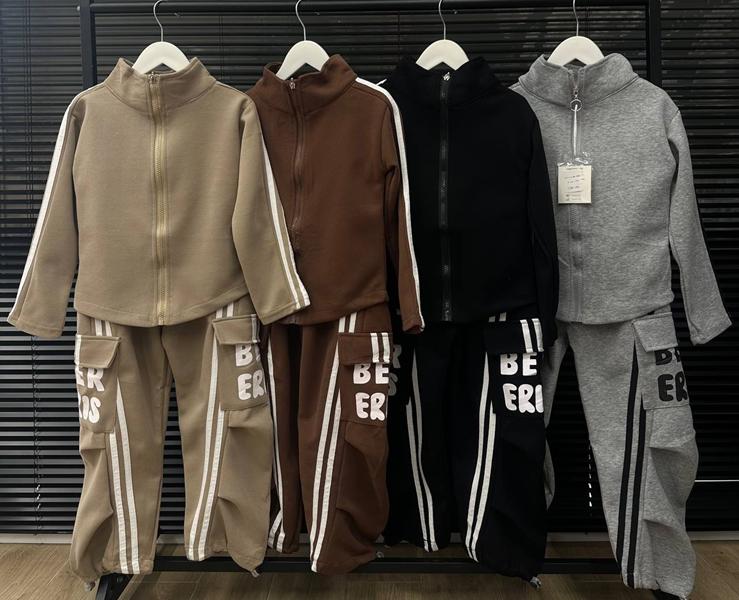 Костюм спорт Yalisi (120-170) 5803 grey (деми)