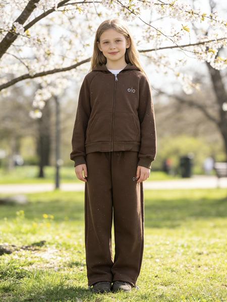 Костюм спорт Yalisi (120-170) 5843 brown (деми)