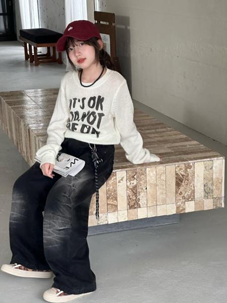 Джинсы Yalisi (120-170) 7712 black (деми)