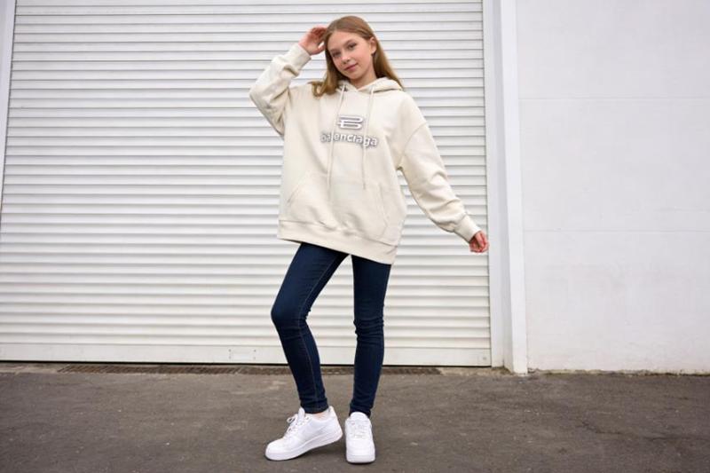 Худи Yalisi (150-180) UT8057 beige (деми)