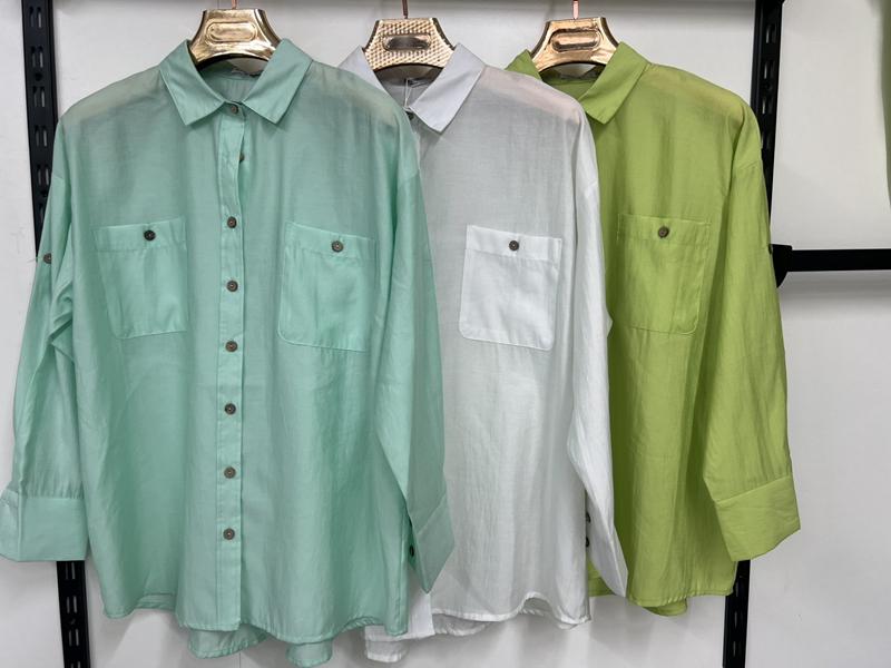 Рубашка DGMD (S-XL) 17052410 white (деми)