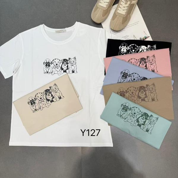 Футболка DGMD (46-50) Y127 mix (лето)