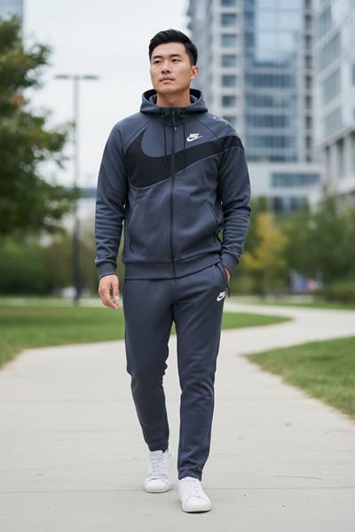 Костюм спорт Hai (M-3XL) H998 grey (деми)