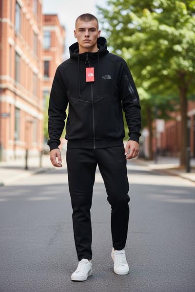 Костюм спорт Hai (M-3XL) H1000 black (деми)