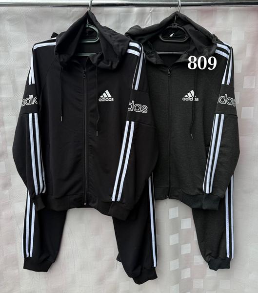 Костюм спорт Shon (46-54) S2302 black (деми)