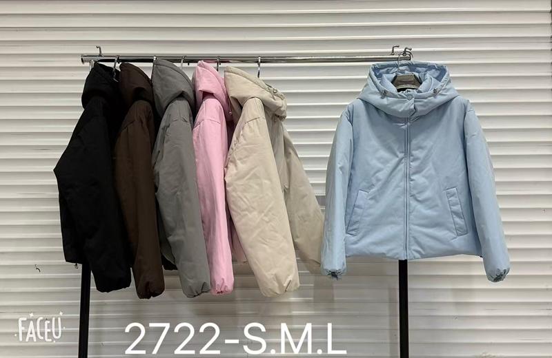 Куртка Oukali (M-XL) 2722 beige (деми)