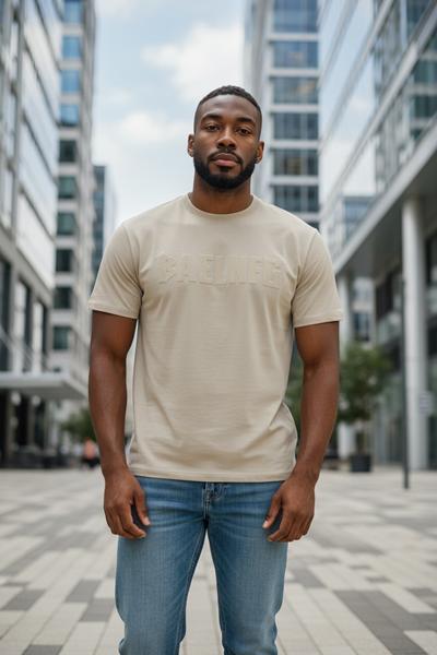 Футболка 2BRO (M-3XL) 26016 beige (лето)