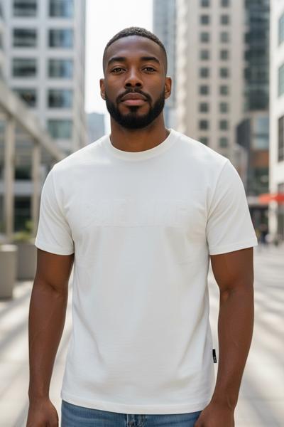 Футболка 2BRO (M-3XL) 26016 white (лето)