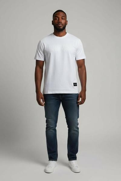 Футболка 2BRO (M-3XL) 26019 white (лето)