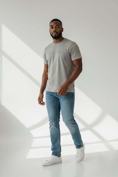 Футболка 2BRO (M-3XL) 26049 l.grey (лето)