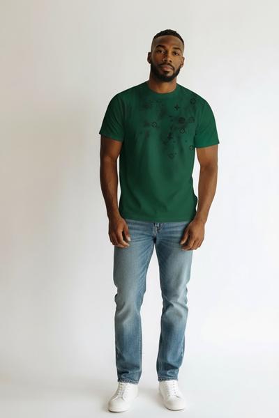 Футболка 2BRO (M-3XL) 26102 green (лето)