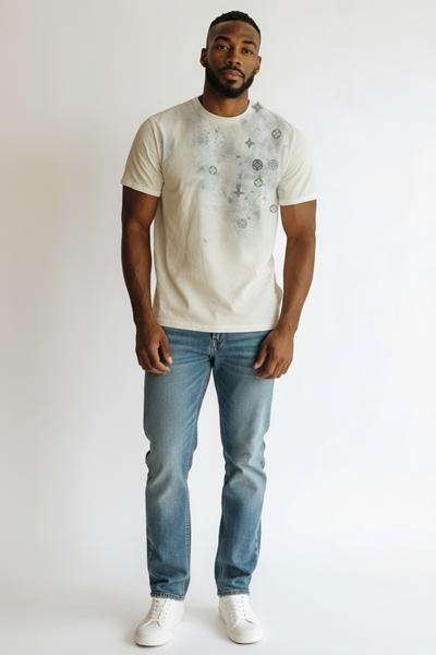 Футболка 2BRO (M-3XL) 26102 white (лето)