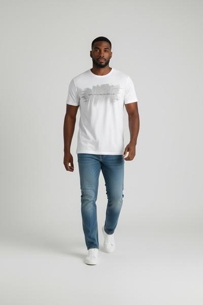 Футболка 2BRO (M-3XL) 5400 white (лето)