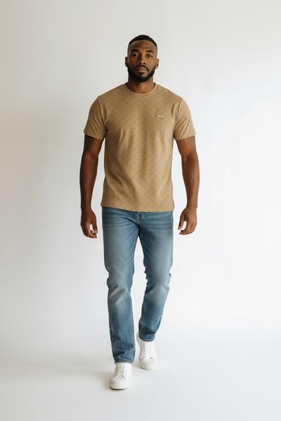 Футболка 2BRO (M-3XL) 5503 beige (лето)