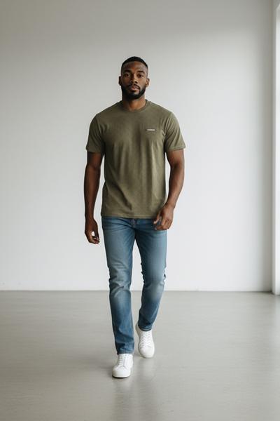 Футболка 2BRO (M-3XL) 5503 khaki (лето)