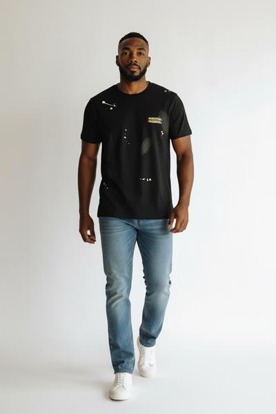 Футболка 2BRO (M-3XL) 5522 black (лето)