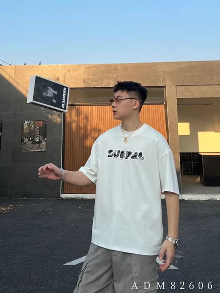 Футболка 2BRO (M-3XL) 82606 white (лето)