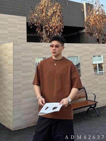 Футболка 2BRO (M-3XL) 82637 brown (лето)