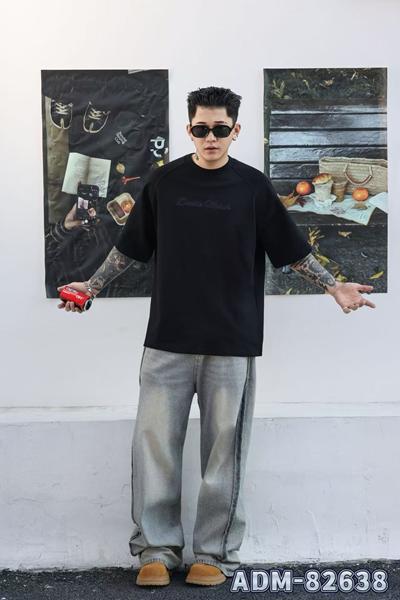 Футболка 2BRO (M-3XL) 82638 black (лето)