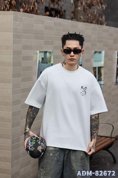 Футболка 2BRO (M-3XL) 82672 white (лето)