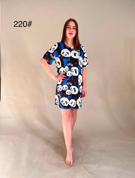 Туника Brilliant (52) 220 black-blue (лето)