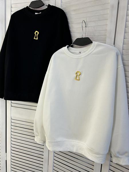 Свитер Style Nadezhda (one size) 2618 white (деми)