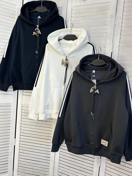 Кофта спорт Style Nadezhda (one size) 818 white (деми)