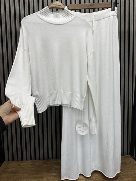 Костюм спорт Style Nadezhda (one size) SN217 white (деми)