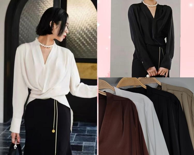 Блузка Style Nadezhda (one size) 1651 black (деми)