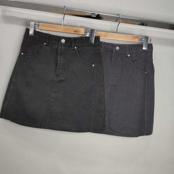 Юбка Style Nadezhda (S-XL) 5801 grey (лето)