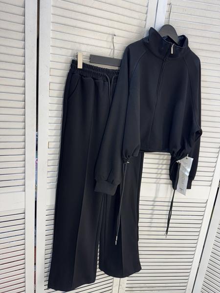 Костюм спорт Style Nadezhda (M-L) 8051 black (деми)