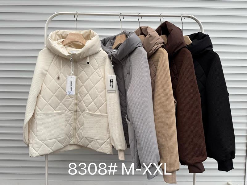 Куртка Style Nadezhda (M-2XL) 8308 l.beige (деми)